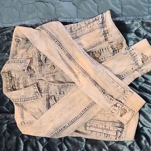 Acid wash Jean jacket